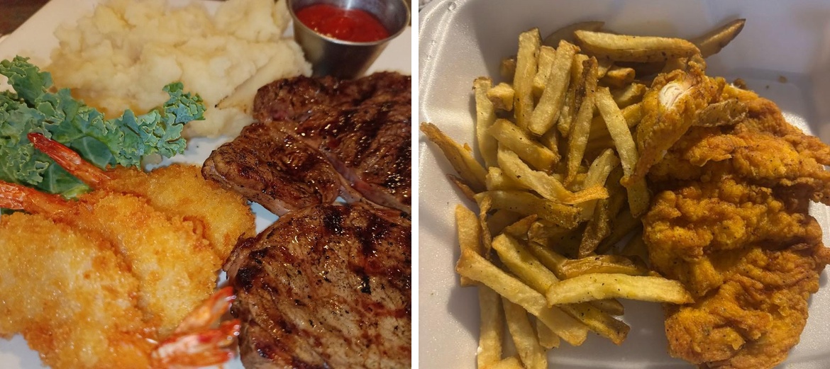 Grecian Steak House Menu