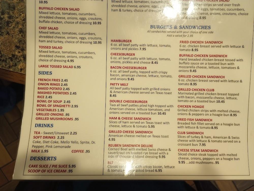 Grecian Steak House Menu image 1